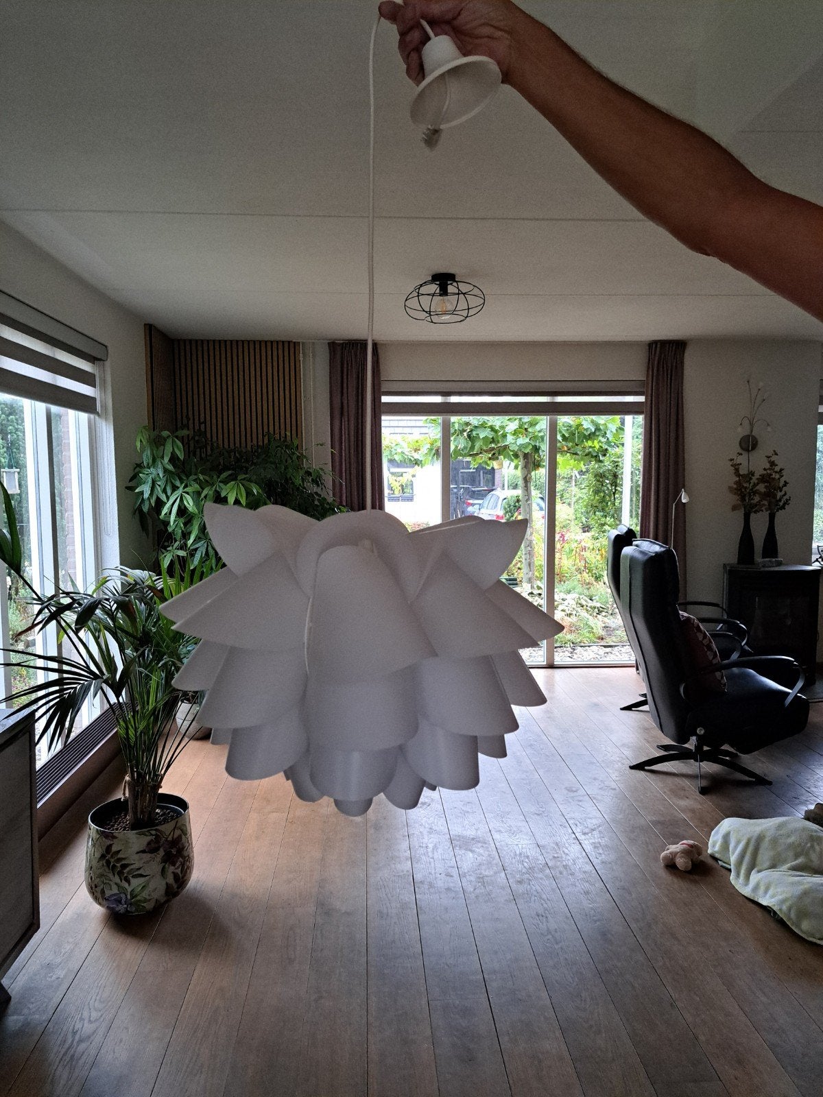 ikea lampen te koop, Ophalen, Zo goed als nieuw, Wit, Laminaat