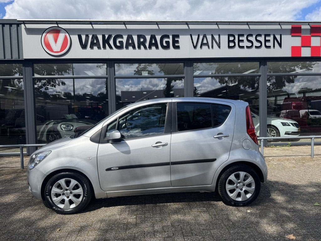Opel Agila 1.2 Enjoy HOGE ZIT-AUTOMAAT-AIRCO (bj 2009), Auto's, Opel, Origineel Nederlands, Bedrijf, 17 km/l, Hatchback