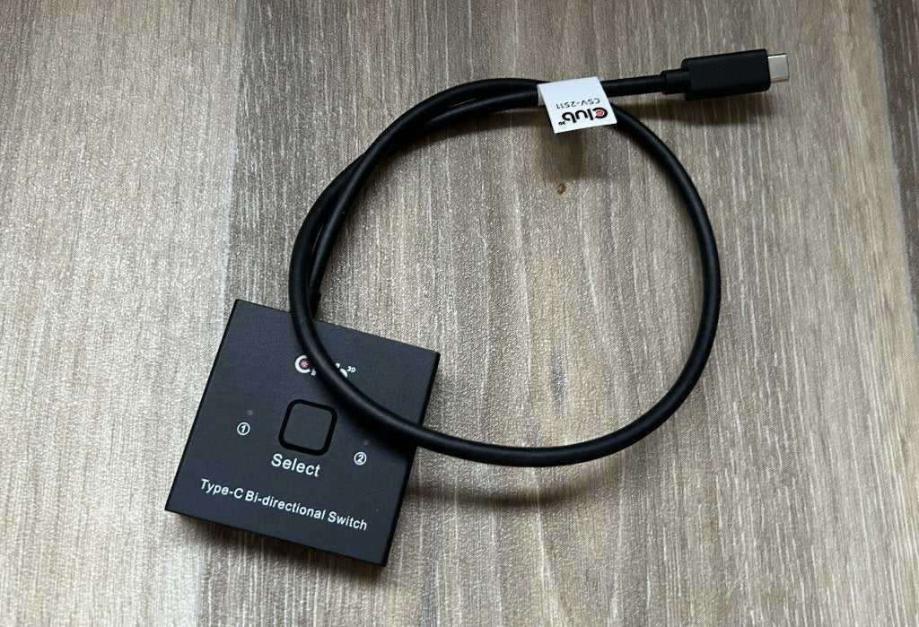 Club USB-C Bi-Directional Video + Data + PD Switch, Computers en Software, Pc- en Netwerkkabels, Nieuw, Ophalen of Verzenden