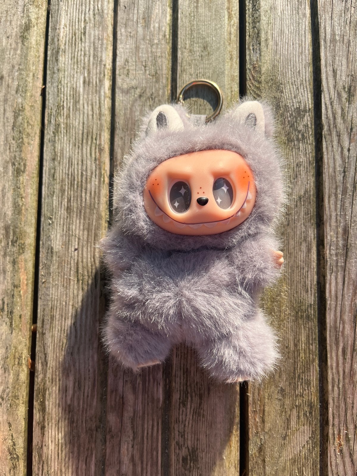 Schattige pluizige labubu, Verzamelen, Ophalen of Verzenden, Zo goed als nieuw