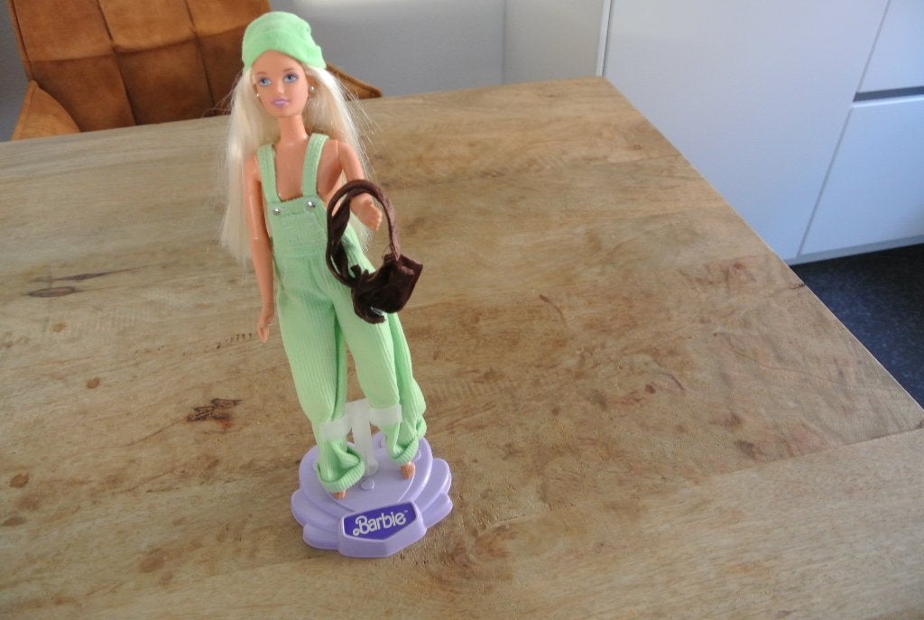 Barbie extreem Green Skipper /nr 79, Ophalen of Verzenden, Zo goed als nieuw, Pop