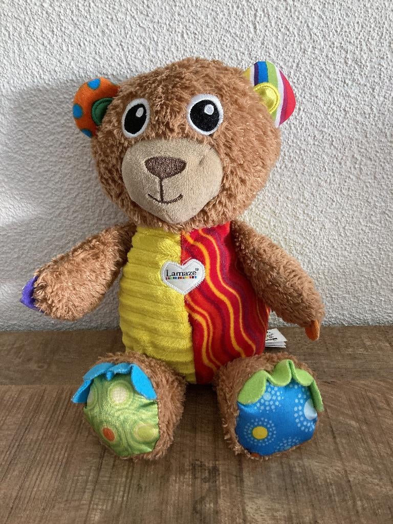 Lamaze Baby's eerste teddybeer in PRIMA staat., Ophalen of Verzenden, Zo goed als nieuw, Overige typen