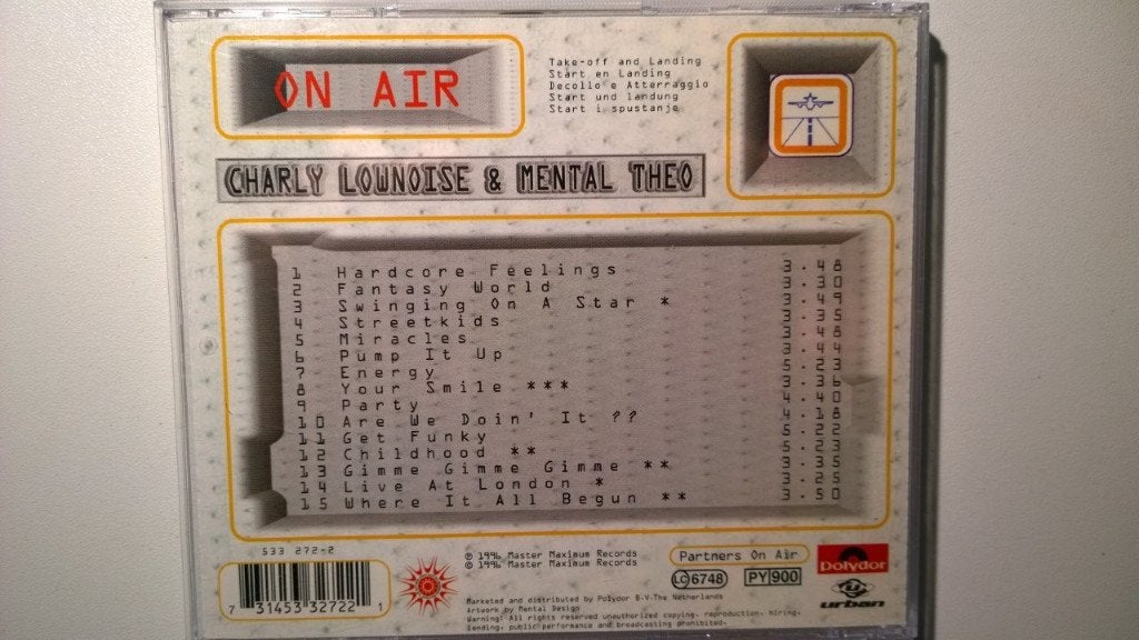 Charly Lownoise & Mental Theo - On Air, Cd's en Dvd's, Cd's | Dance en House, Ophalen of Verzenden, Zo goed als nieuw, Dance, Album