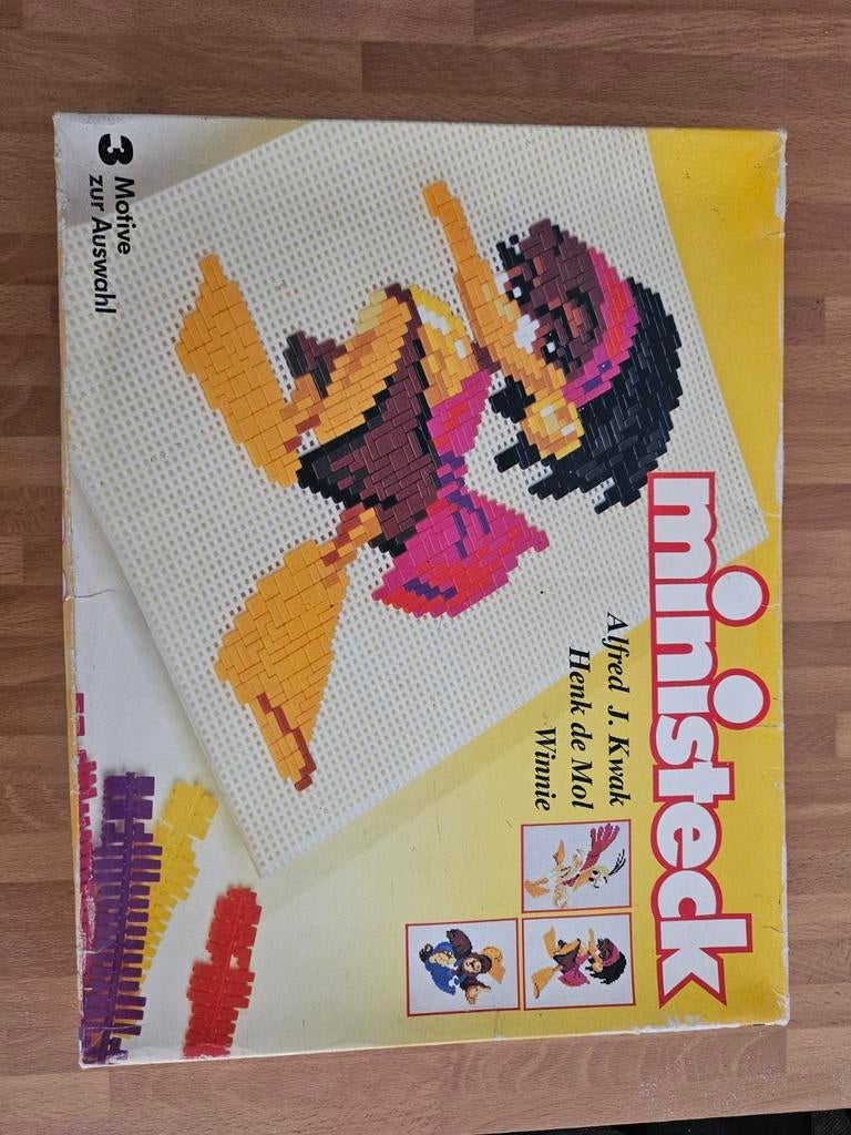 Grote Ministeck collectie met platen en veel steentjes, Ophalen, Gebruikt, Box-set