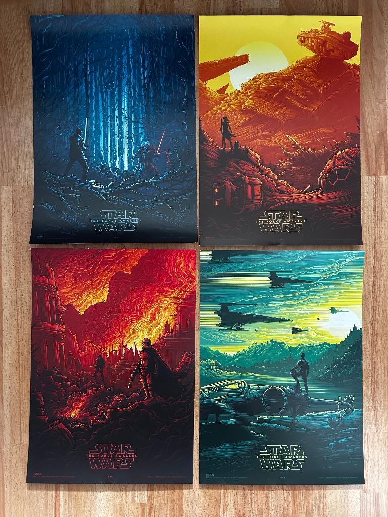 Star Wars promotie posters, Ophalen of Verzenden, Zo goed als nieuw, Boek of Poster