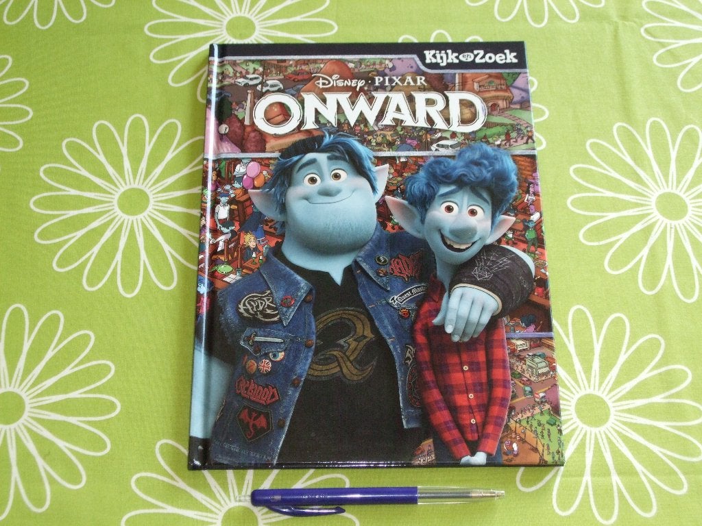 Onward - Kijk en zoekboek - Disney Pizar, Ophalen of Verzenden, Zo goed als nieuw, Fictie algemeen