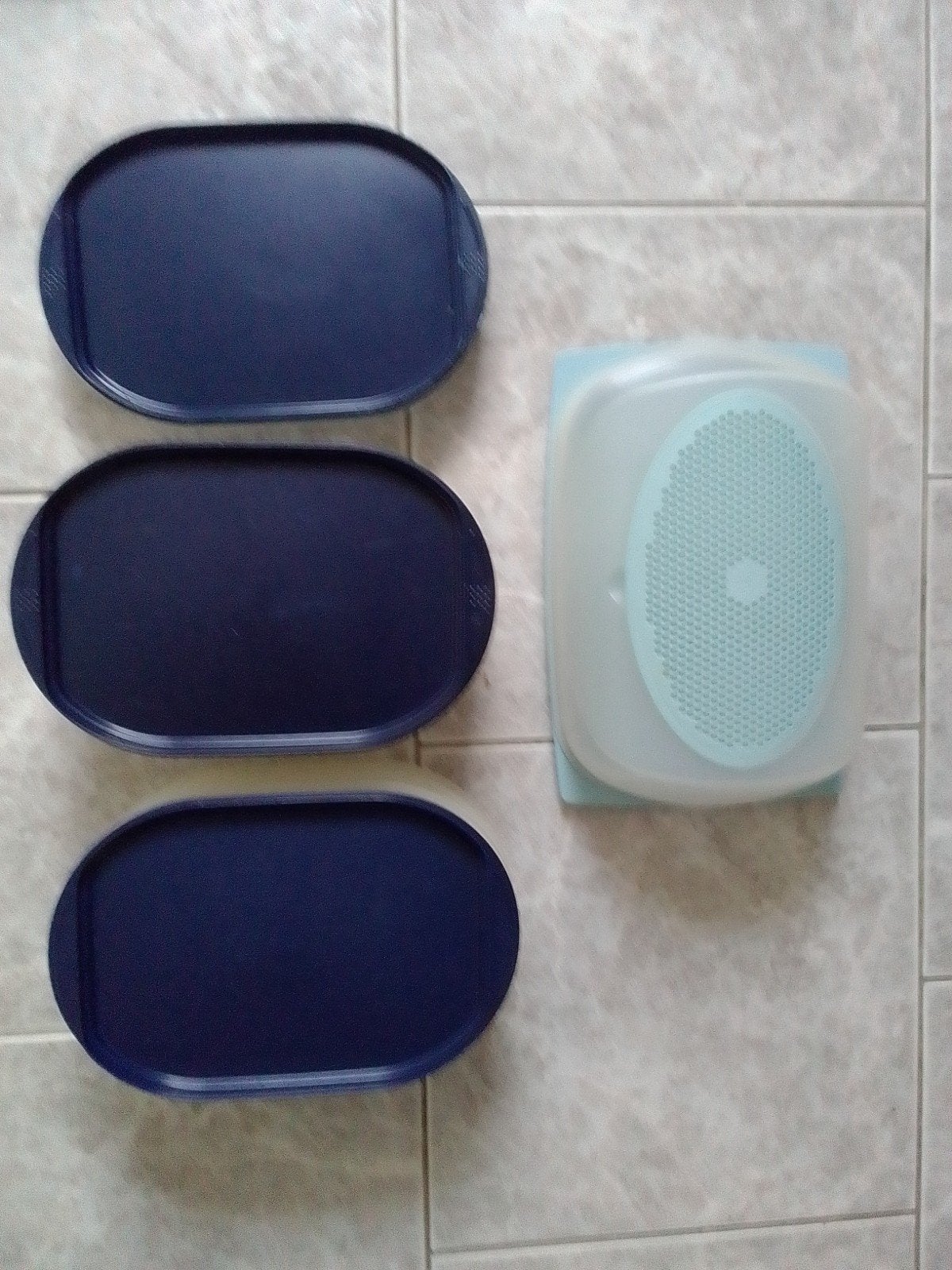 tupperware vlees bakjes en kaas doos, Ophalen, Nieuw, Overige typen
