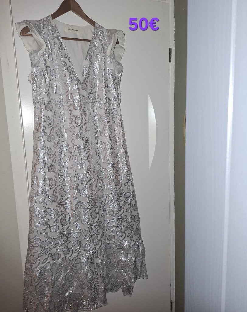 Jurk, Kleding | Dames, Jurken, Ophalen of Verzenden, Zo goed als nieuw, Maat 36 (S), Onder de knie