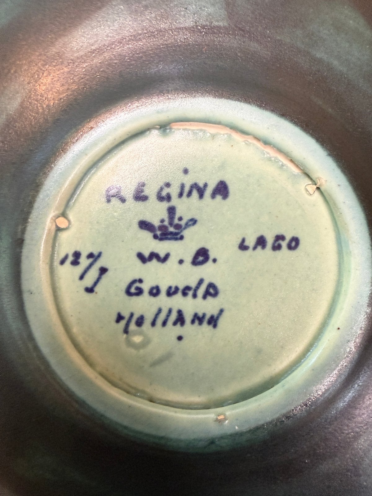 Regina Gouda plateel schaaltje, Ophalen of Verzenden