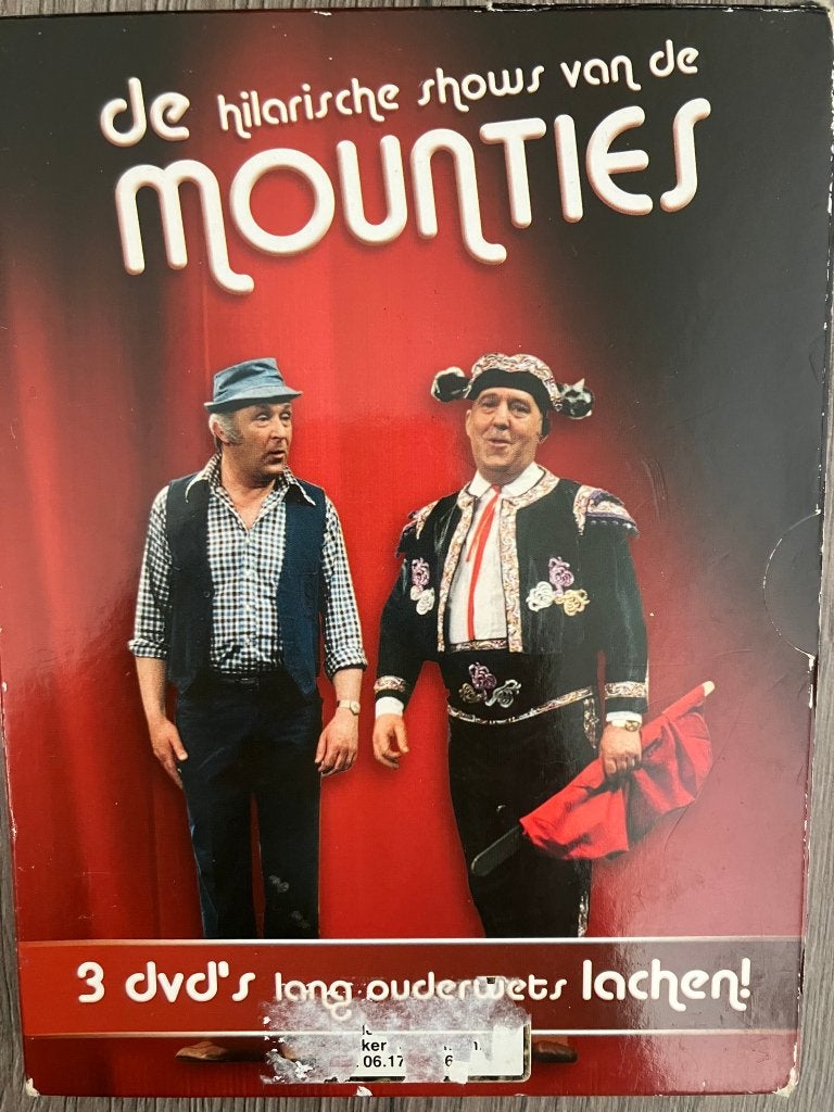 De Hilarische Shows van de Mounties - 3 DVD's, Overige artiesten, Gebruikt, Alle leeftijden, Tv-programma of Sketches