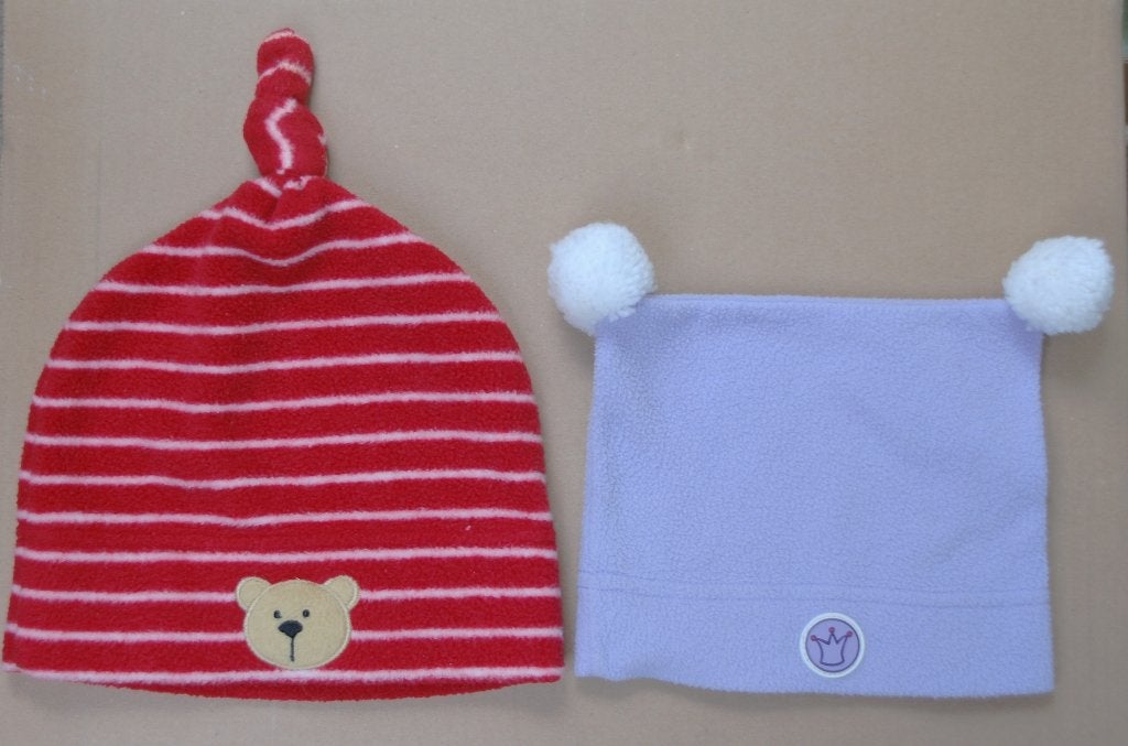 Babymutsjes (2 stuks), Kinderen en Baby's, Babykleding | Mutsen, Sjaals en Wanten, Jongetje of Meisje, Maat 56, Nieuw, Ophalen of Verzenden