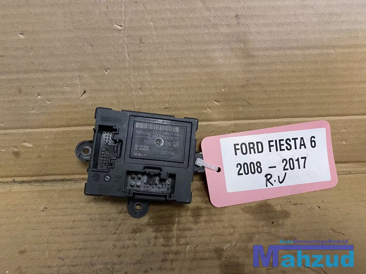 FORD FIESTA 6 Deur module rechts voor 2008-2017, Auto-onderdelen, Gebruikt, Info@ford.com, Ophalen of Verzenden, Ford