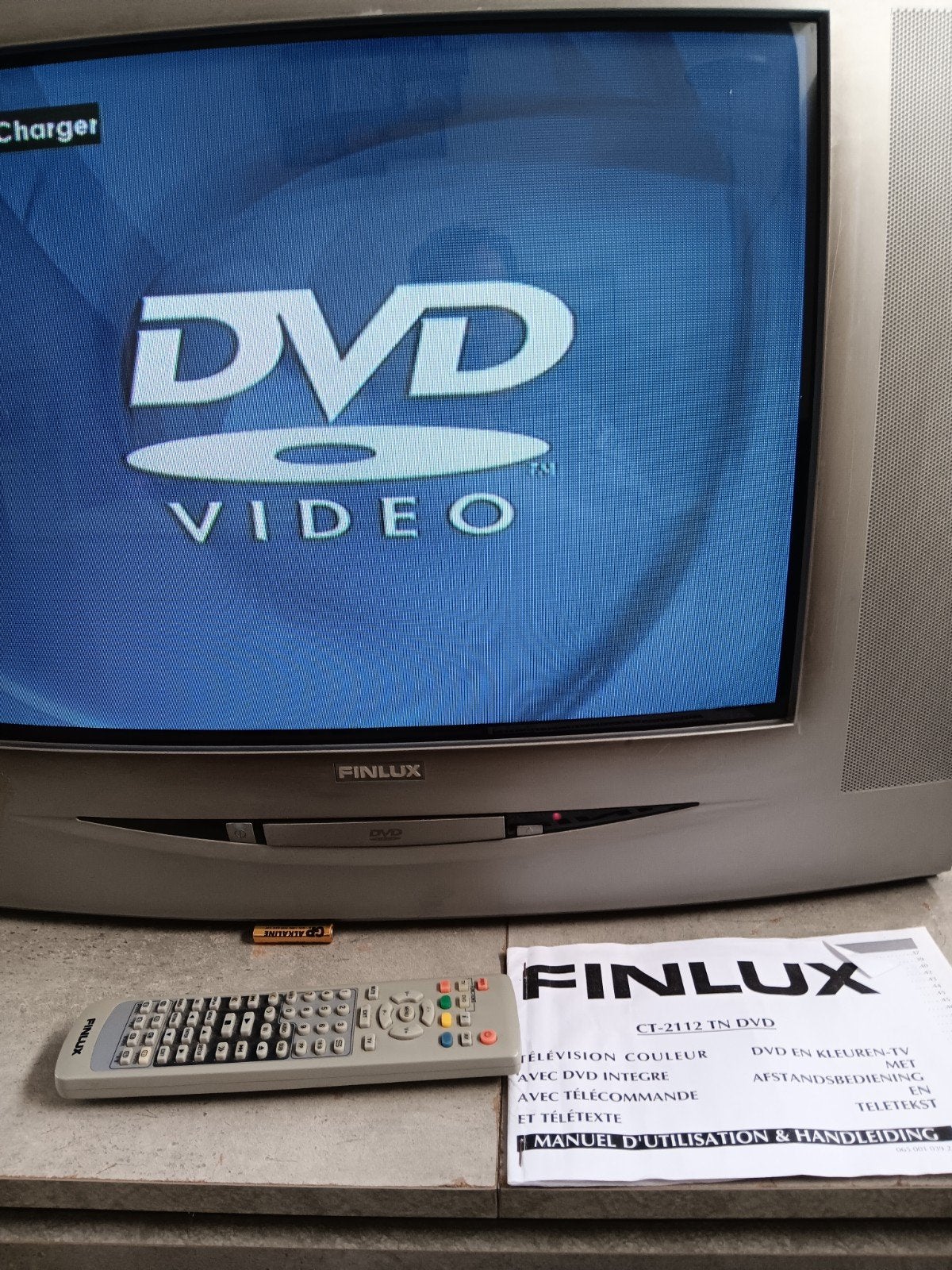 Finlux Beeldbuis TV met afstandsbediening en handleiding, Overige merken, Gebruikt, LCD, Ophalen of Verzenden