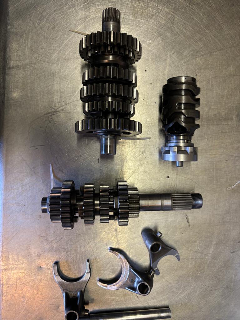 Honda CR 125 1986 schakelbak onderdelen, Ophalen of Verzenden