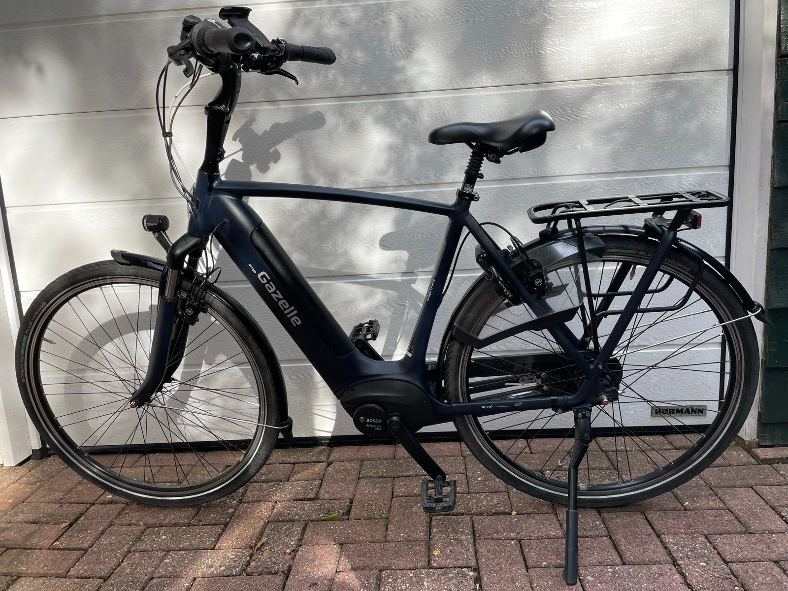 Gazelle Arroyo Elite C7+ E-bike - Wh500 slechts 1542 km !!!, Ophalen, Gebruikt, 50 km per accu of meer, 55 tot 59 cm