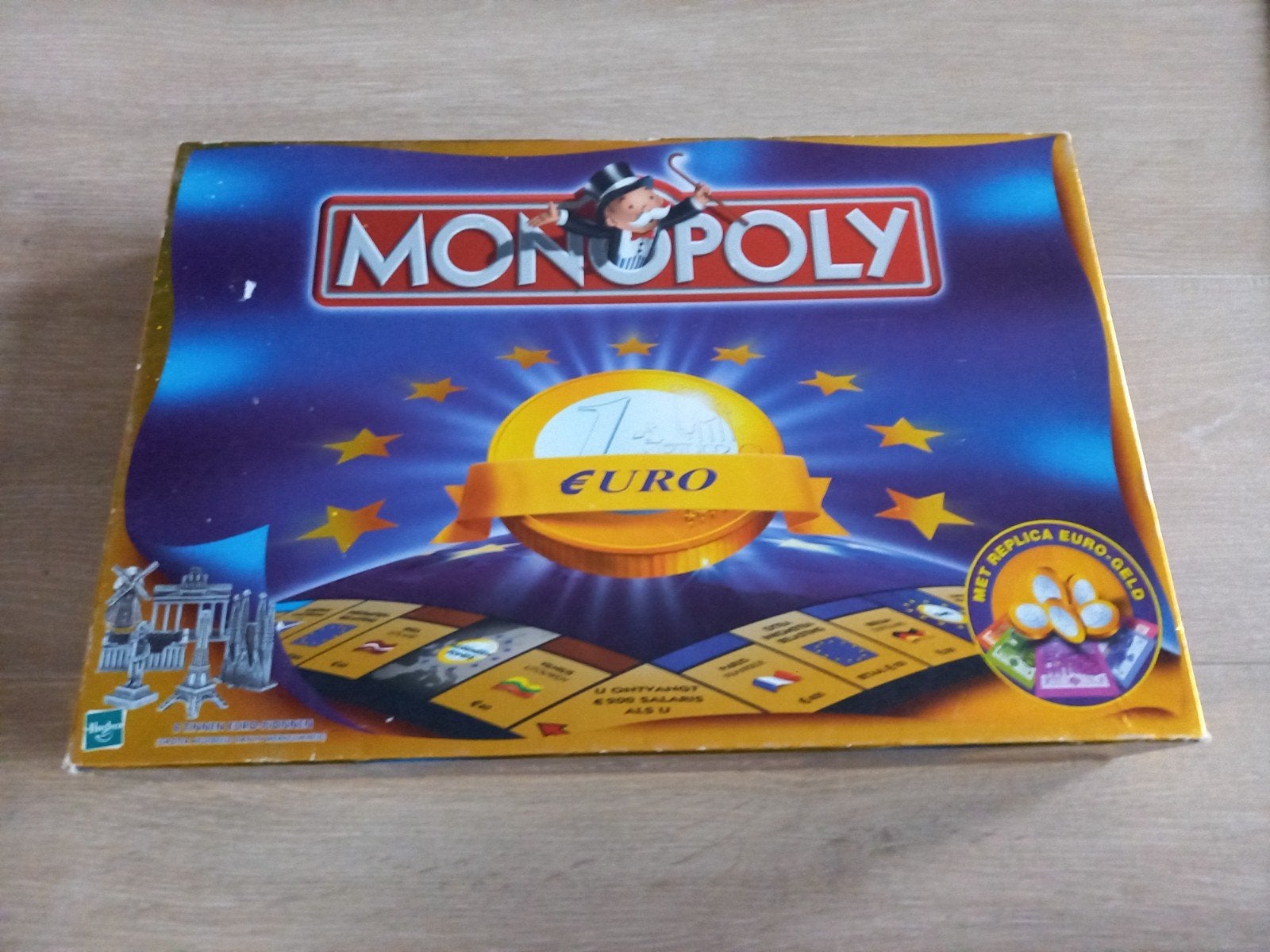 Monopoly met euro muntstukken, Ophalen of Verzenden, Zo goed als nieuw