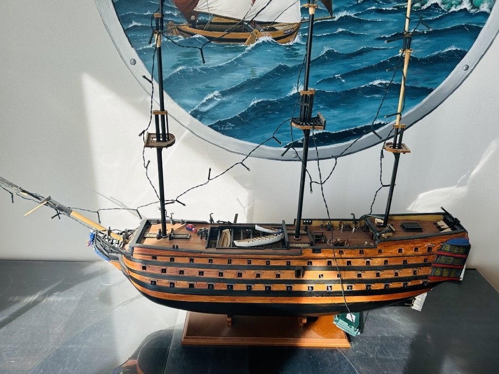HMS Victory Scheepsmodel - Gestrand Project 1:84, Ophalen, Gebruikt, 1:50 tot 1:200, Overige merken