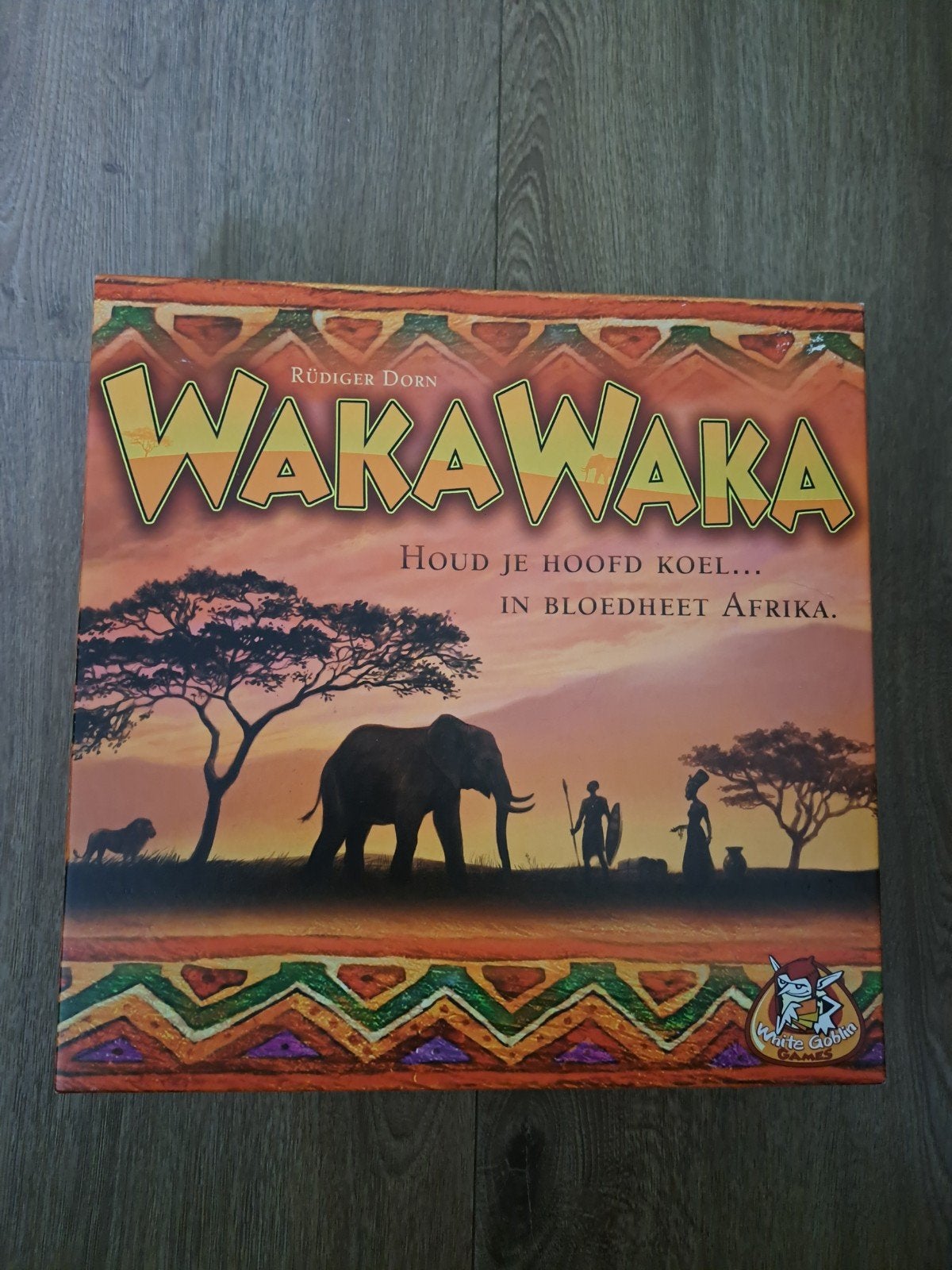 Waka Waka bordspel, Ophalen of Verzenden, Nieuw, White Goblin Games
