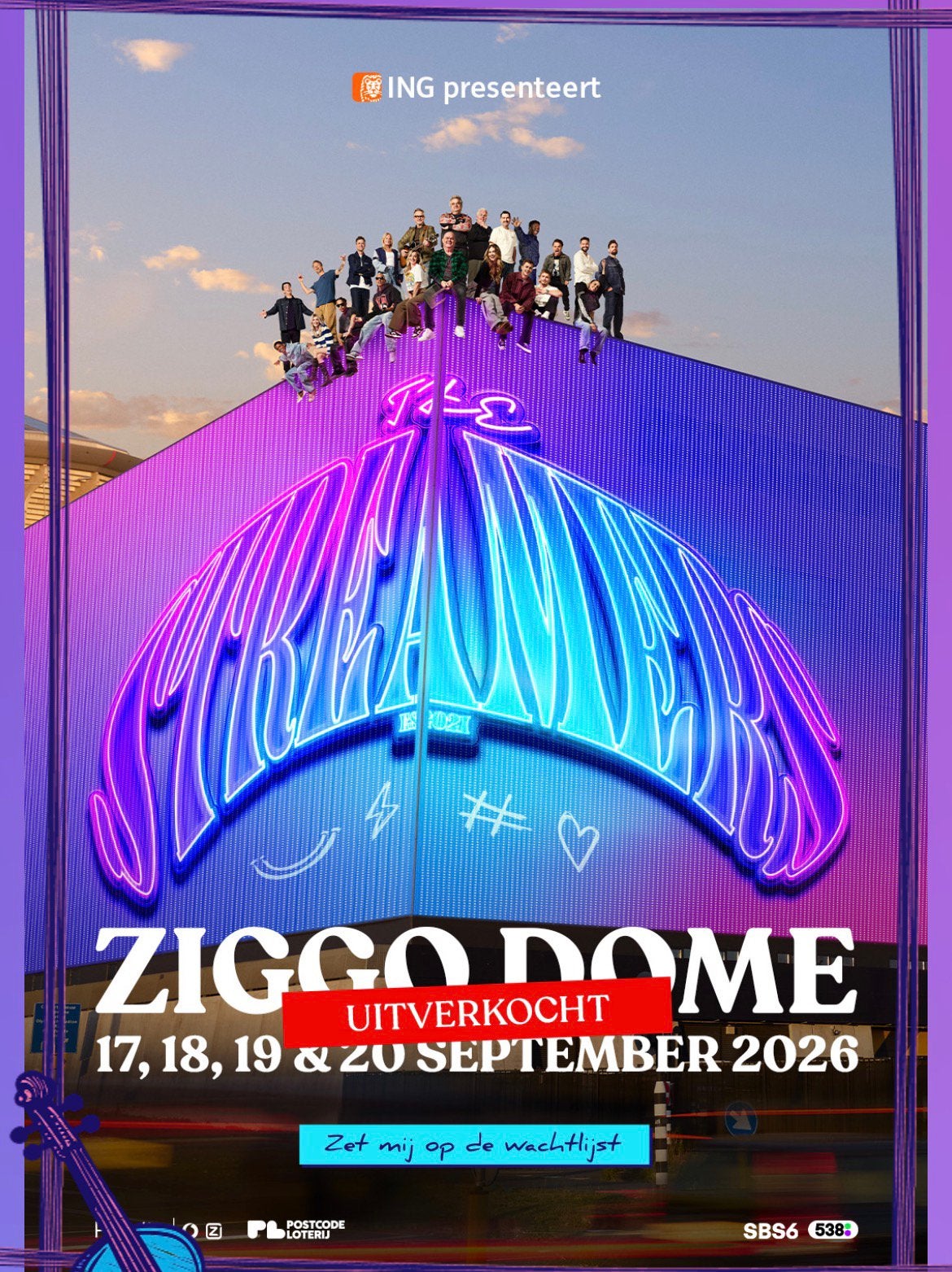 Streamers, Drie personen of meer, September