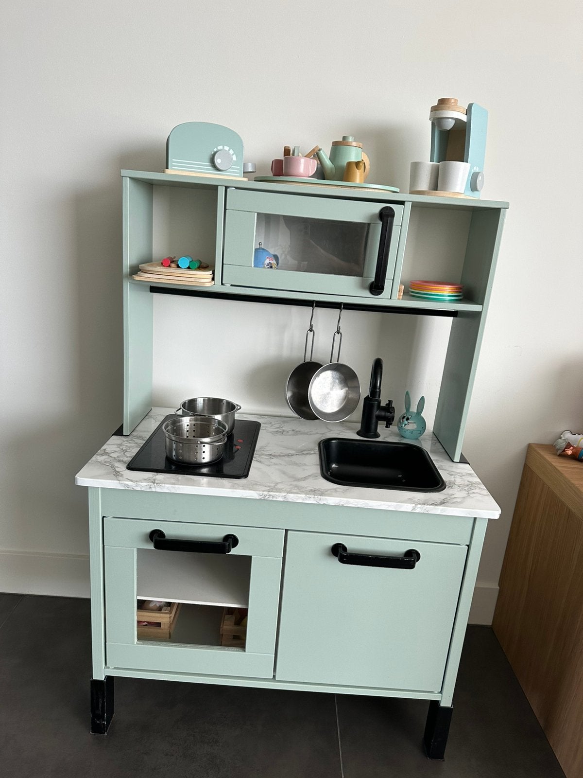 Leuk gepimpt Ikea keukentjes incl accessoires, Ophalen, Gebruikt, Speelkeuken