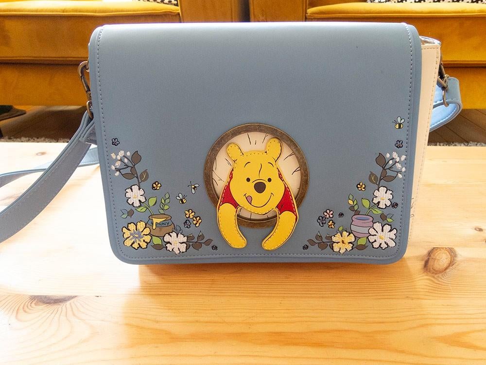 Te koop tas Winnie the Pooh 95th anniversary, Ophalen of Verzenden, Nieuw, Blauw, Schoudertasje