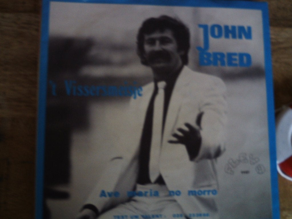 john bred - 't vissersmeisje  22jul, 7 inch, Ophalen of Verzenden, Zo goed als nieuw, Fotohoes