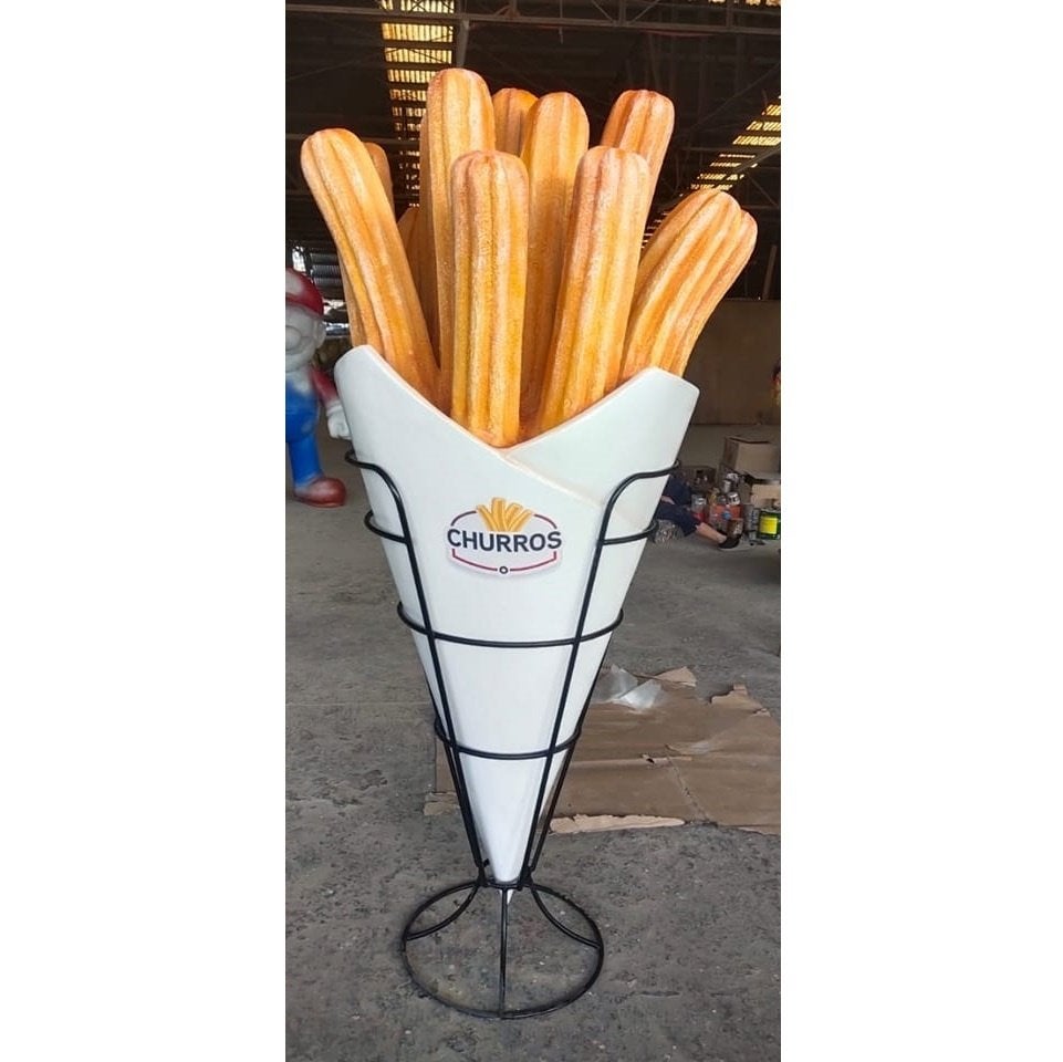 Churros Display reclame beeld XXL – Hoogte 180 cm, Verzamelen, Ophalen, HorecaBeelde, Overige typen, Nieuw
