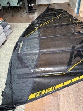 Point-7 AC-1 5.6 - 6.2 - 7.1 - 7.8 2021 surfzeilen, Ophalen, Point-7, 6.5 m² tot 8 m², Zo goed als nieuw