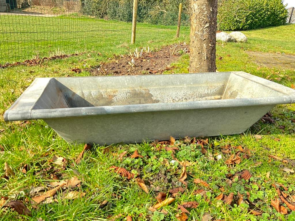 Gootsteen zink, Doe-het-zelf en Verbouw, Metalen, Ophalen of Verzenden, Zo goed als nieuw