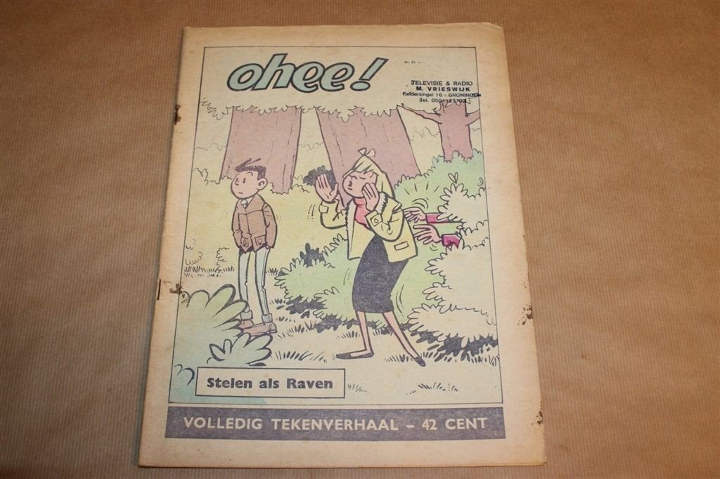 Ohee - Nr. 22 - 1963, Boeken, Stripboeken, Eén stripboek, Ophalen of Verzenden, Zo goed als nieuw