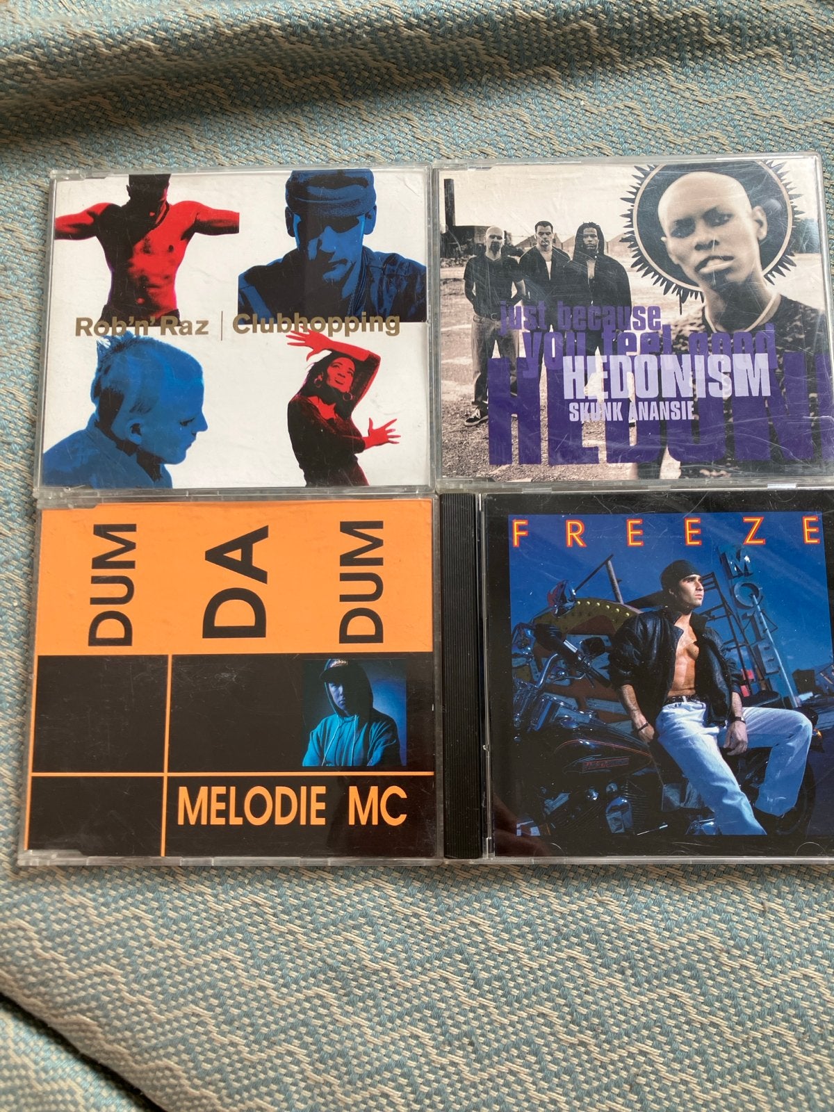 Diverse CD's: Rob'n'Raz, Skunk Anansie, Melodie MC, Freeze, Gebruikt, Pop, Ophalen of Verzenden, Inclusief doosje