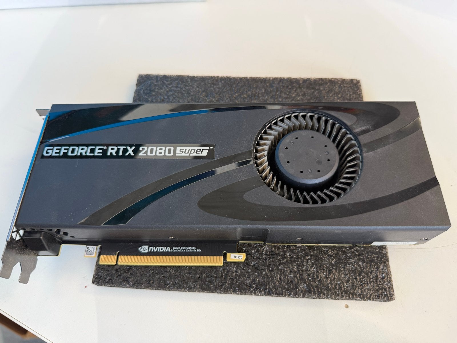 NVIDIA GeForce RTX 2080 Super Videokaart, Computers en Software, Videokaarten, PCI-Express 3, GDDR6, Ophalen of Verzenden, Zo goed als nieuw