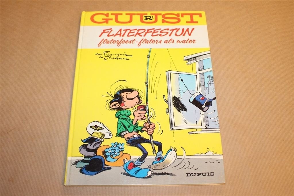 Guust Flater - Flaterfestijn R1 - Hardcover, Boeken, Eén stripboek, Ophalen of Verzenden, Zo goed als nieuw