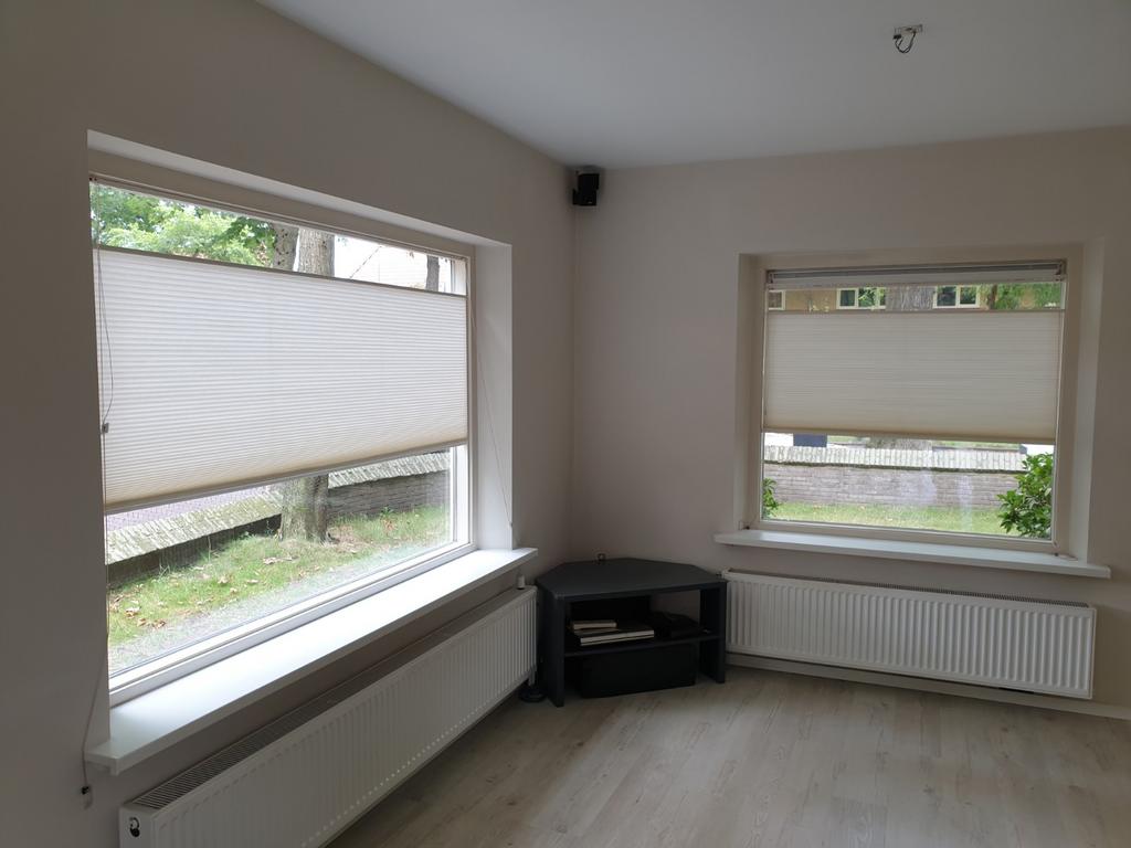 Luxaflex Plissé Duette Top Down Bottum Up diverse maten!, Ophalen, Wit, 150 tot 200 cm