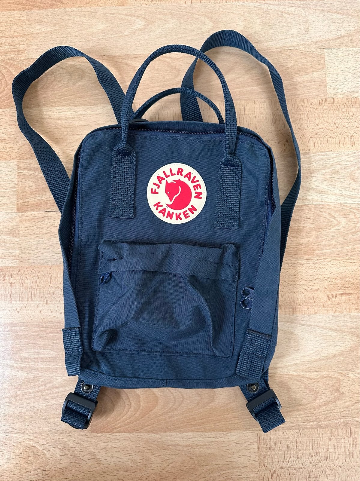 Fjällräven Kanken Mini Rugzak - Donkerblauw, Overige merken, Minder dan 30 cm, Nieuw, Ophalen of Verzenden