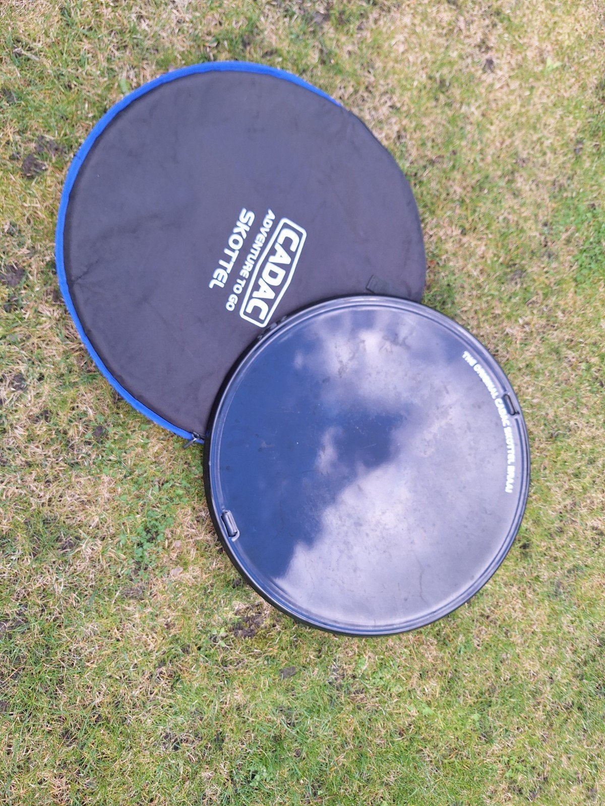 Cadac Skottelbraai Skottel 47cm met draagtas €30, Ophalen of Verzenden, Gebruikt