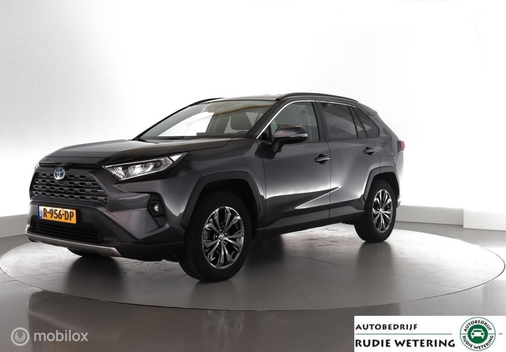 Toyota RAV4 2.5 Hybrid 218PK Style trekhaak|leer|stoelverw.|, Auto's, Gebruikt, 4 cilinders, Bedrijf, 1565 kg