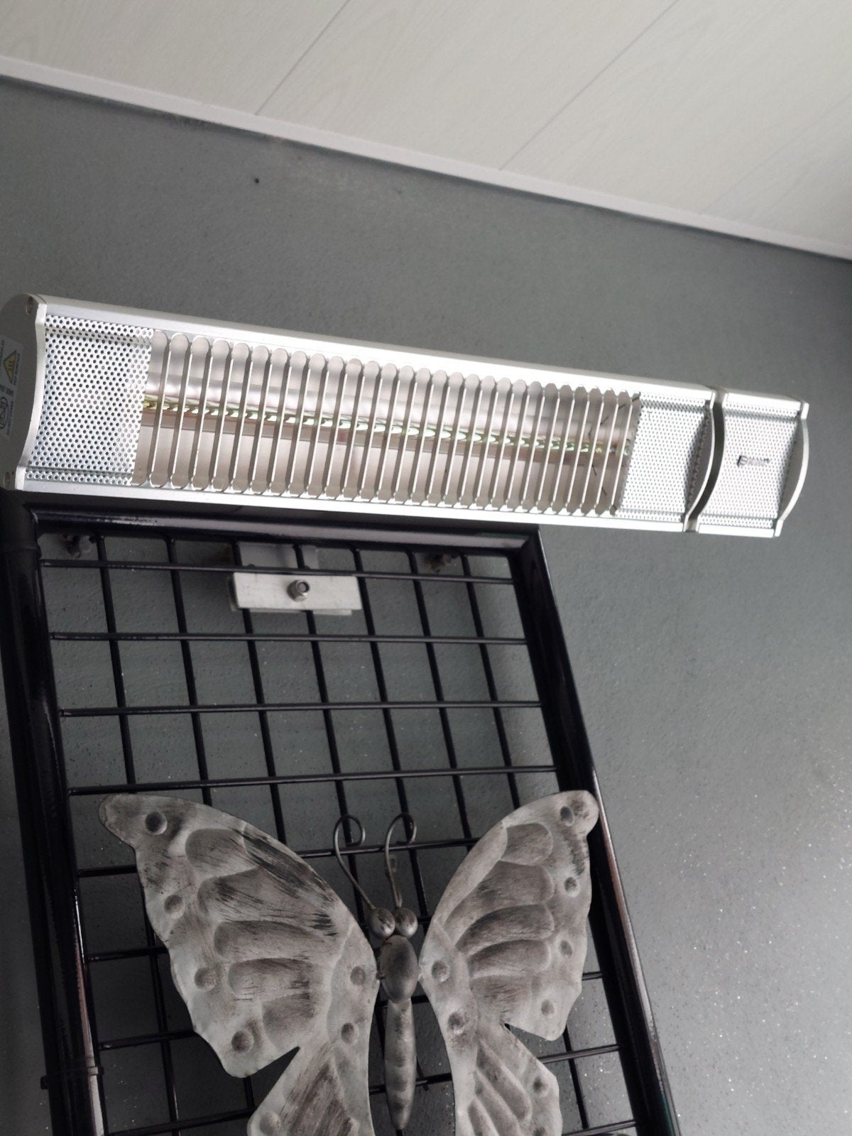 Eurom Golden 1800 Comfort RC Infrarood Terrasverwarmer, Elektrisch, Draaibaar, Ophalen of Verzenden, Zo goed als nieuw