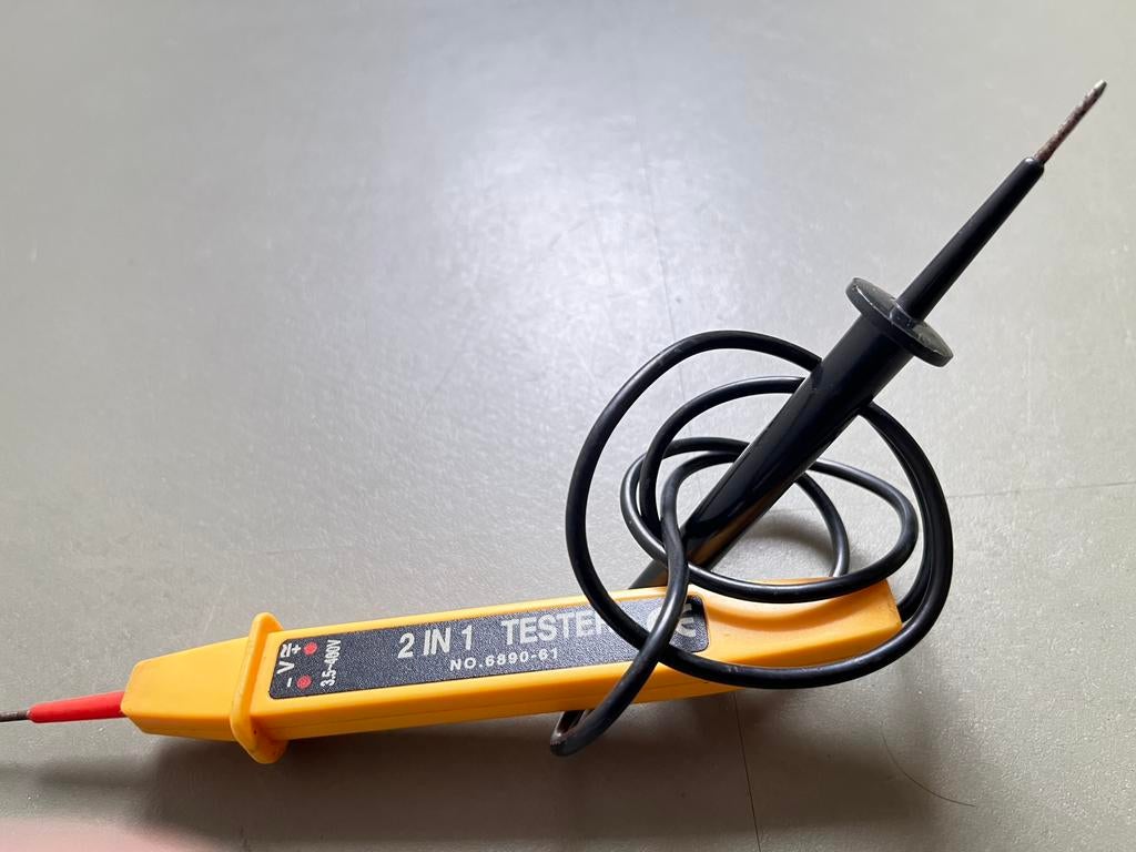 2 in 1 tester, Verzenden, Zo goed als nieuw, Overige meters