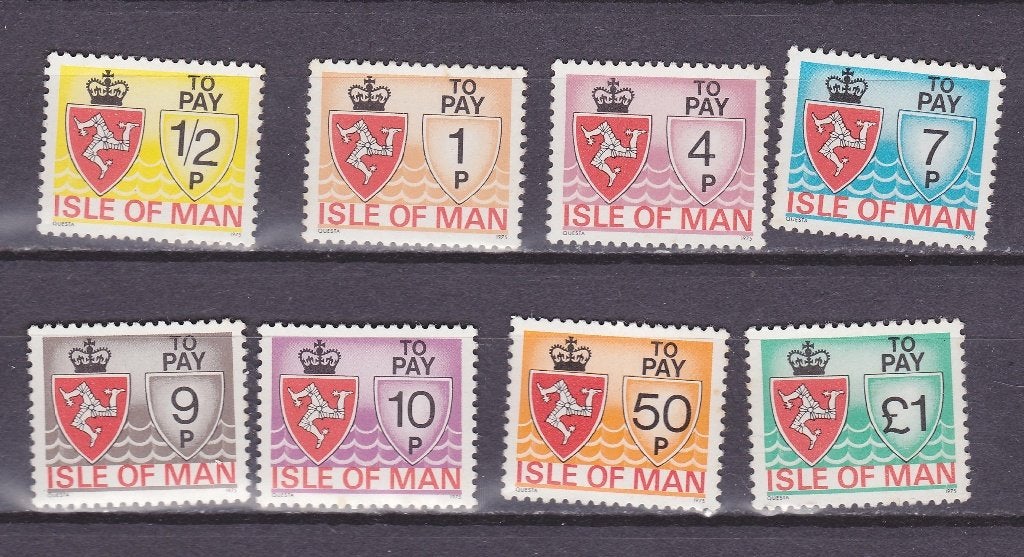 Eiland van Man 1975 port postfris, Ophalen of Verzenden, Postfris