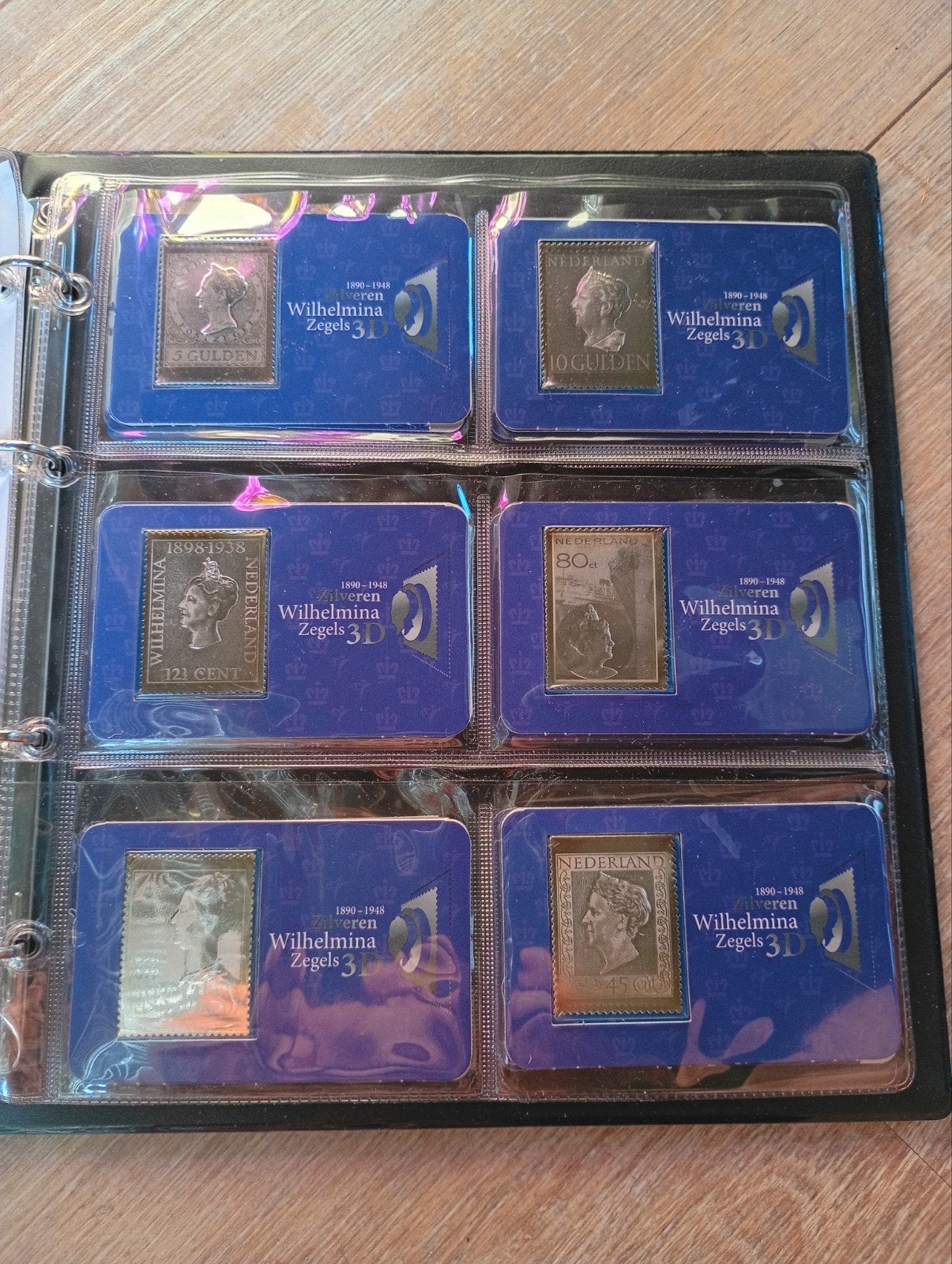 Zilveren Wilhelmina Zegels 3D 1890-1948 Collectie, Postzegels en Munten, Postzegels | Nederland, Ophalen of Verzenden, T/m 1940