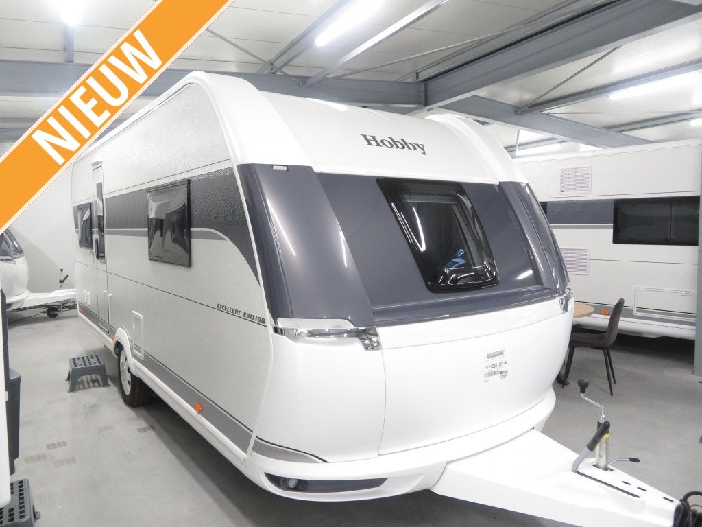 Hobby Excellent Edition 540 UFF, Caravans en Kamperen, Caravans, Rondzit, Hobby, 6 tot 7 meter, Overige typen