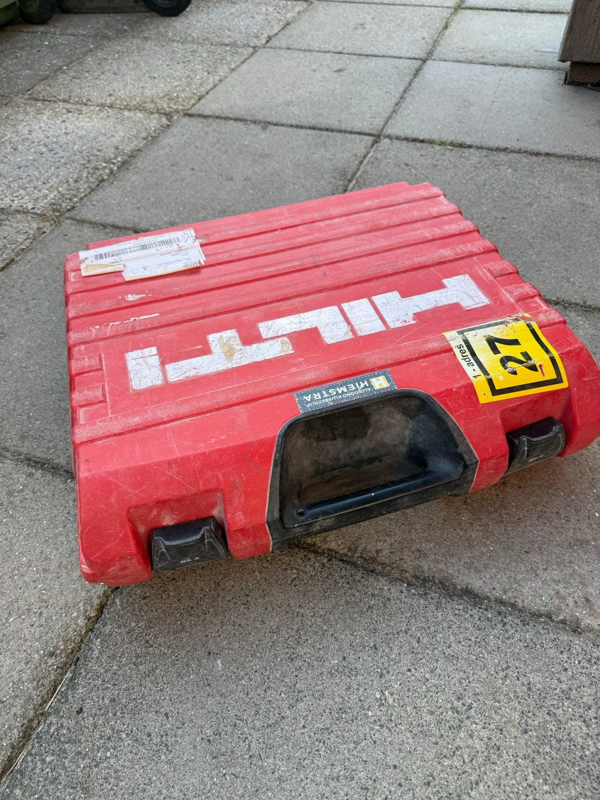 Hilti Gereedschapskoffer bx3- Leeg, Doe-het-zelf en Verbouw, Ophalen of Verzenden, Gebruikt, Gereedschapsopslag, Hilti
