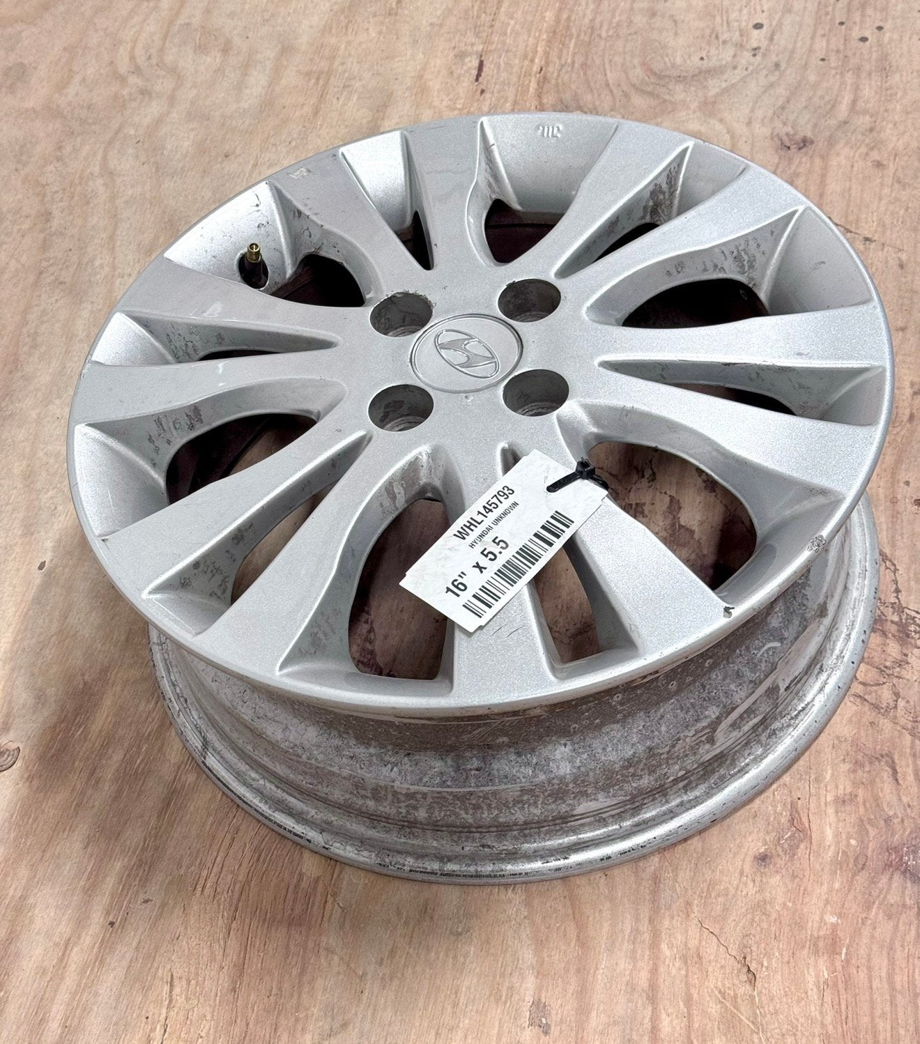 Licht metalen Velg Wiel HYUNDAI I20 I 16” inch x 5.5J oem, Ophalen of Verzenden, H, H, H