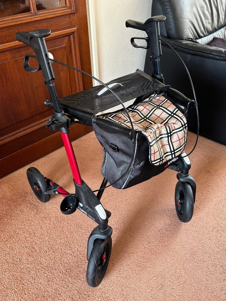 Rollator Topro Troja Premium., Ophalen, Opvouwbaar, Gebruikt