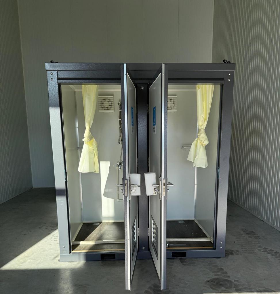 Douche unit dubbel, Ophalen of Verzenden, Nieuw, Douche