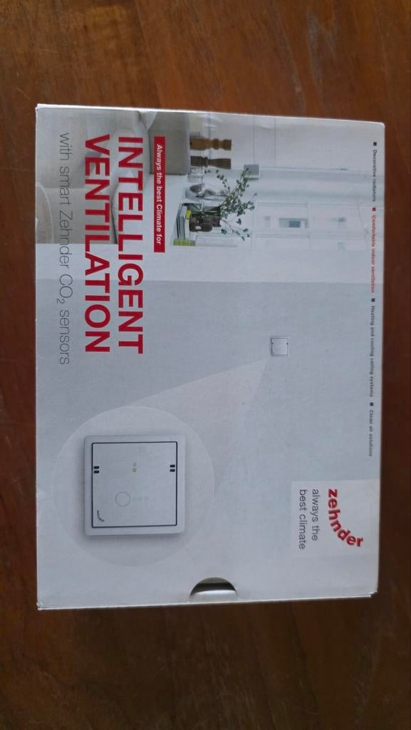 Zehnder CO2 Sensor RF67 230V Inbouw - Nieuw, Ophalen of Verzenden, Nieuw, Ventilator