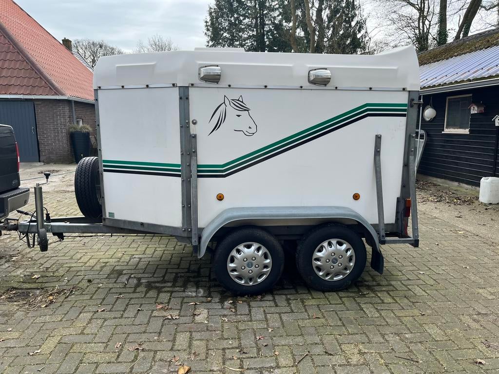 Mooie nette Henra veetrailer., Dieren en Toebehoren, Ophalen of Verzenden, Gebruikt, Hout, Overige typen