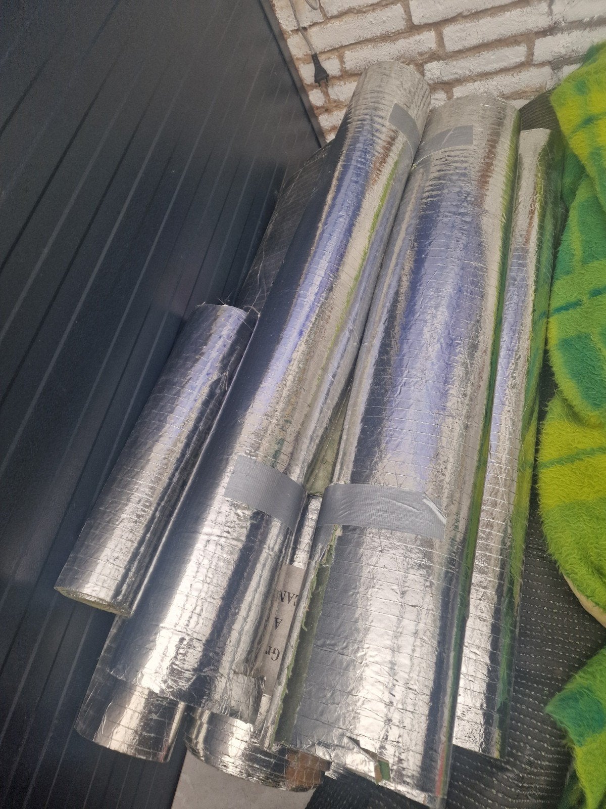 Ondervloer isolatieplaten - ca. 30 m², Ophalen of Verzenden, Gebruikt, Grijs