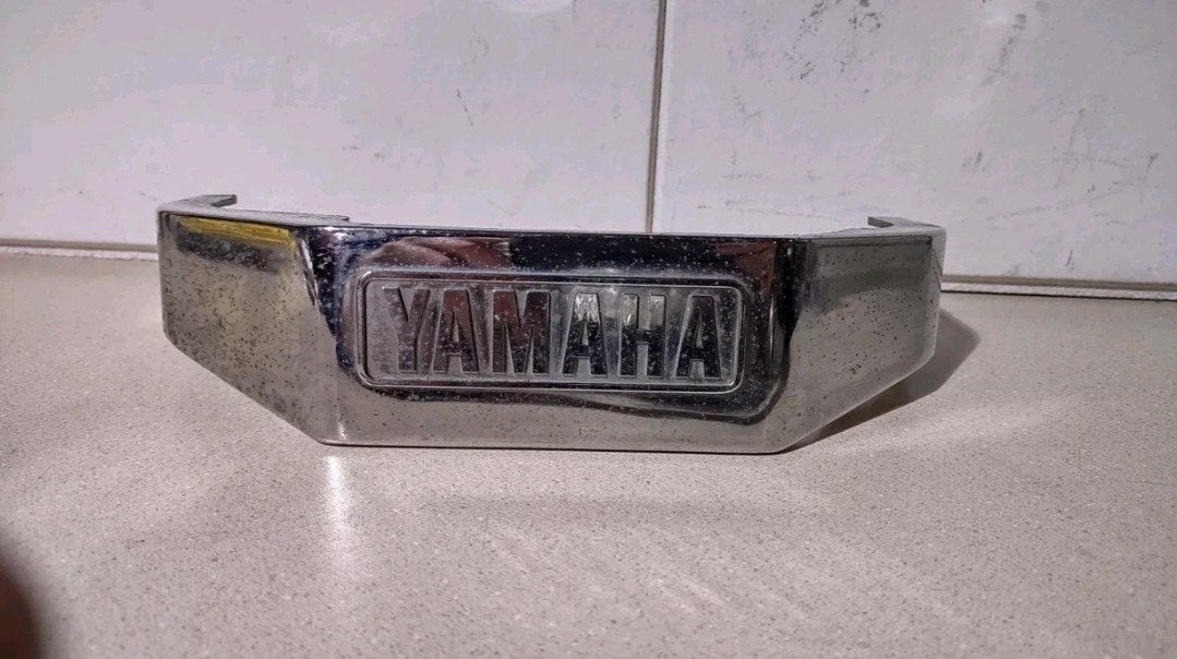 Yamaha XV90 Virago voorvork Embleem, Ophalen of Verzenden, Gebruikt
